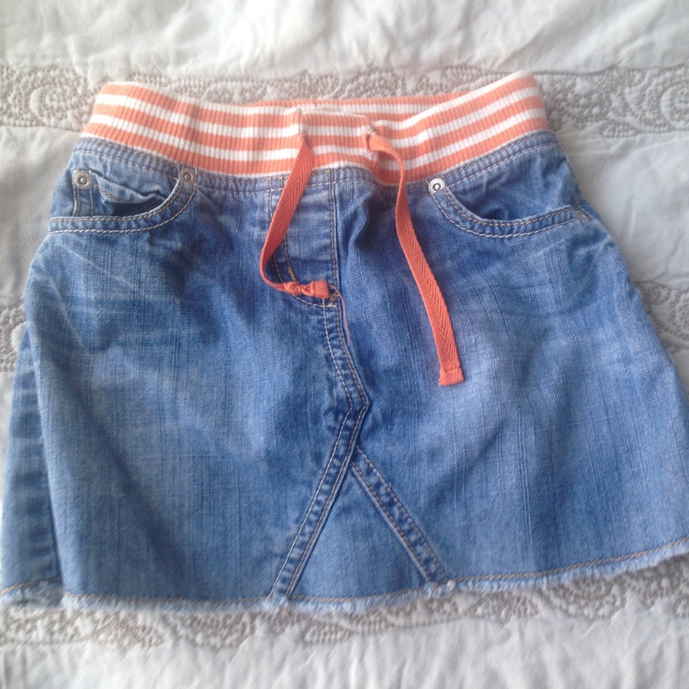 Mini Boden Jean Skirt 4 - 5